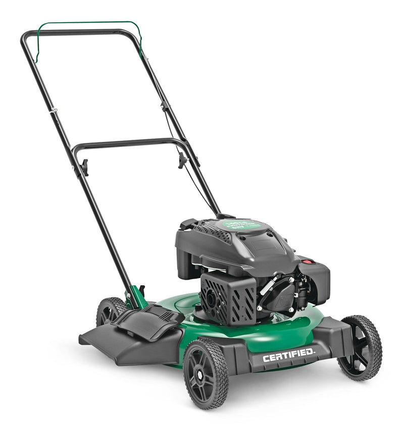 150cc 2-in-1 Gas Engine Walk Behind Push Lawn Mower with Side Discharge, 21-in O5084
