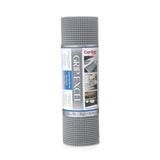 Grip Excel Non-Adhesive Cushioned Shelf/Drawer Liner, Grey, 12-in x 10-ft