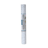 Grip Prints Non-Adhesive Cushioned Shelf/Drawer Liner, White Granite, 18-in x 4-ft