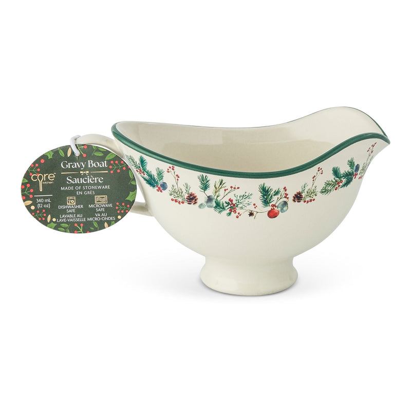 Winter Berry Gravy Boat, 9.9-cm, Dishwasher Safe I7545