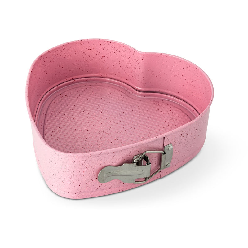 Heart Speckled Spring Form Nonstick Baking Pan I1223