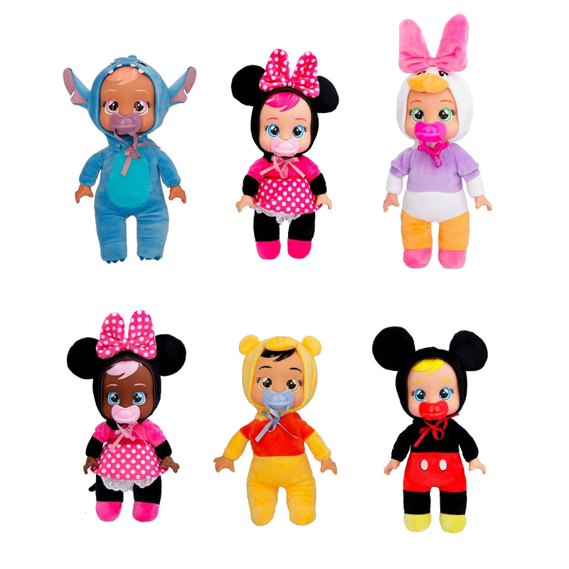 Cry Babies Tiny Cuddles Character Dolls for Ages 18m+, Various Characters C8910