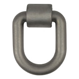 83780 3 x 4-in Weld-On Tie-Down D-Ring (15,587 lbs, Raw Steel)