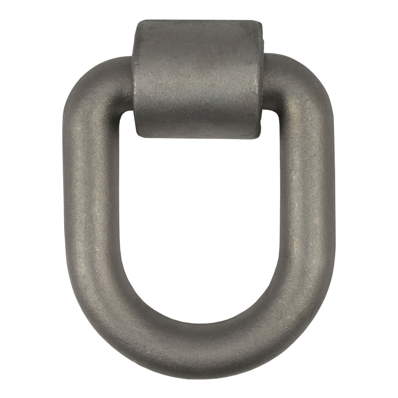 83780 3 x 4-in Weld-On Tie-Down D-Ring (15,587 lbs, Raw Steel) R5869
