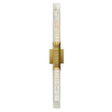 Petra Integrated LED 36in Brass Vanity Light