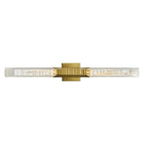 Petra Integrated LED 36in Brass Vanity Light