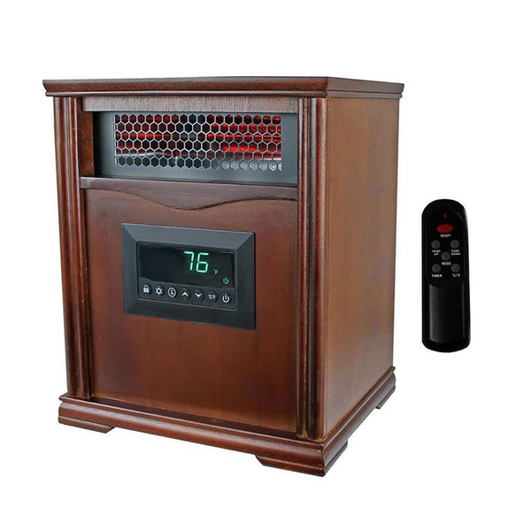 LifeSmart LifePro 4 Element 1500W Electric Infrared Quartz Space Heater A8335
