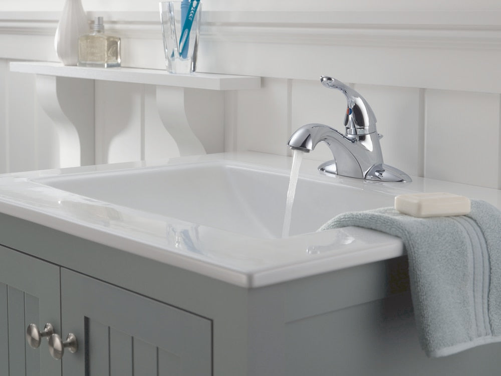 1-Handle Centerset Lavatory Faucet with Pop-up, Chrome