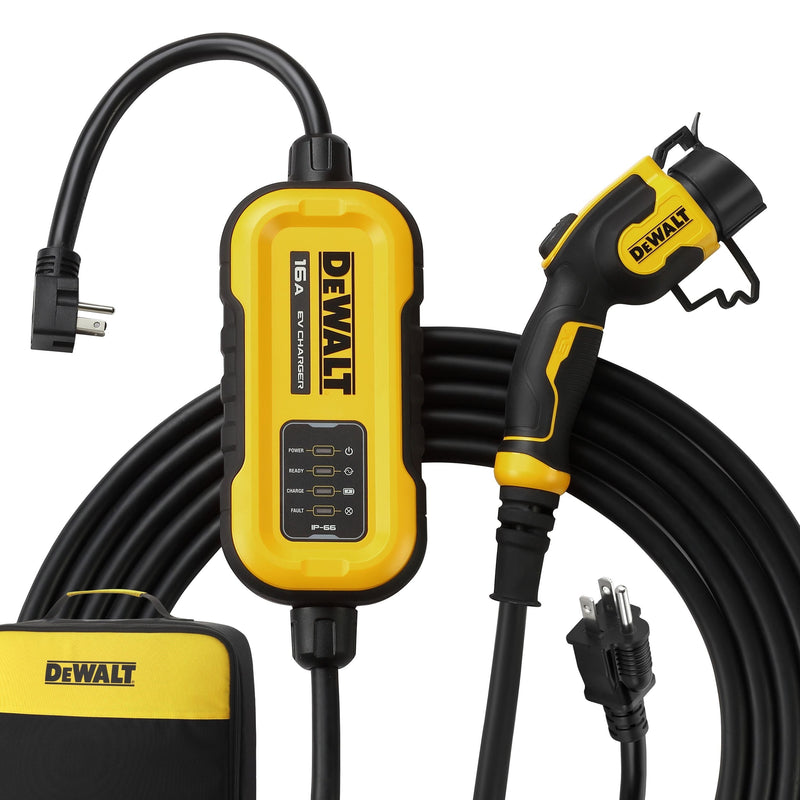 16A Level 1 NEMA 5-15 & 6-20 J1772 EV Charger R1388