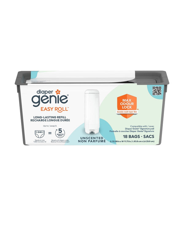 Easy Roll Long-Lasting Refills, White, 18-pk G5949