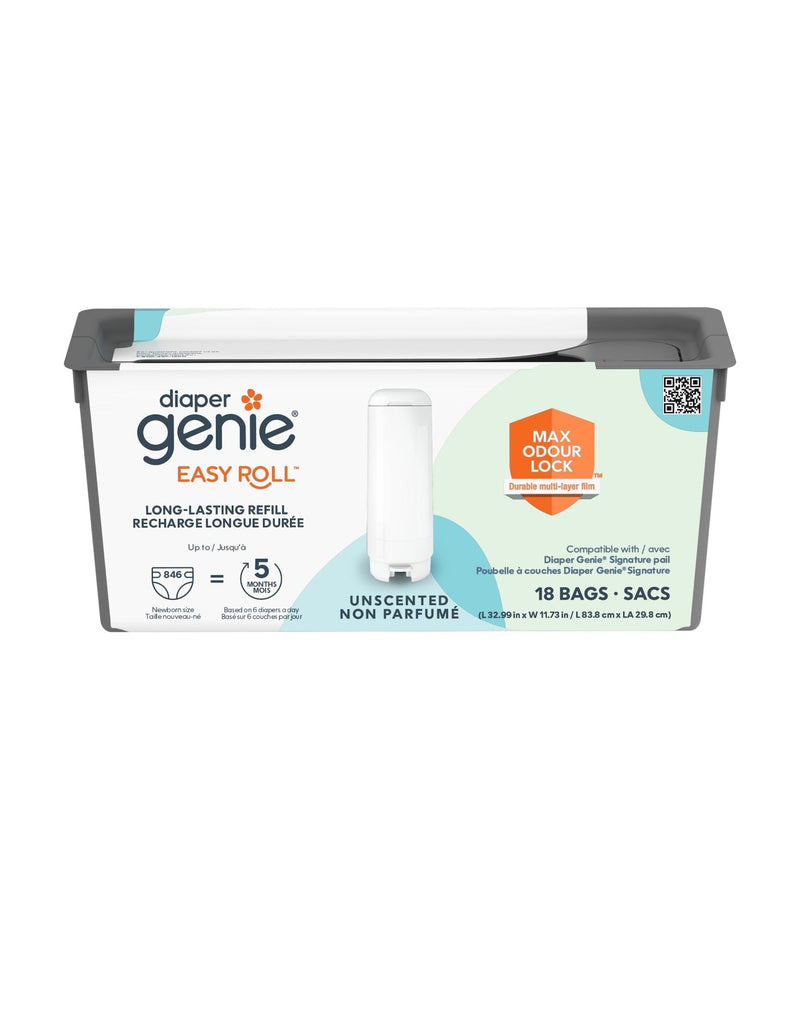 Easy Roll Long-Lasting Refills, White, 18-pk G5949