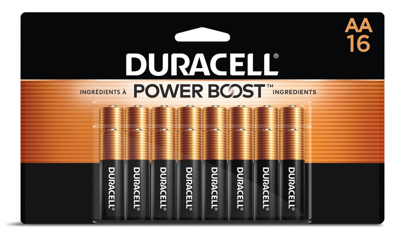Coppertop AA Alkaline Batteries, 16-pk E693