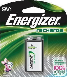 NH22NBP 1-pk 9V / 9 Volt 175 mAh NiMH Rechargeable Battery, Pre-Charged, All Purpose M2721