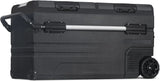 48 Qt. Portable 12v Electric Cooler with Compressor, Fridge and Freezer, Rugged Wheels, and Solar Power Input, Perfect Plug-In Cooler for Camping, Trucks, Travel, Car and Home