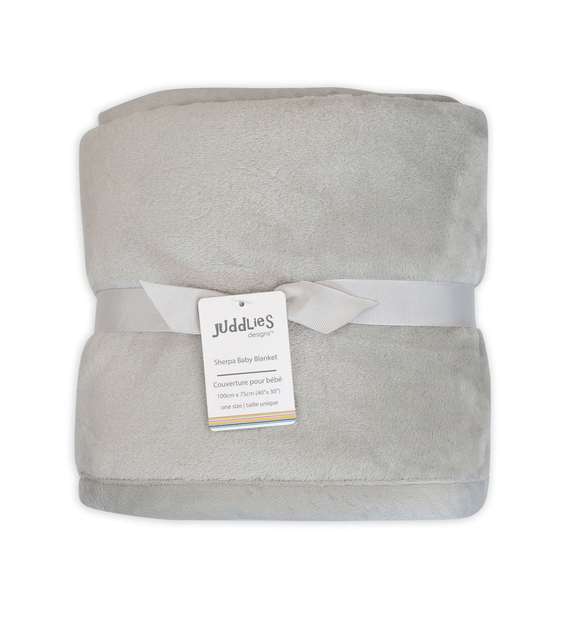 Flannel Sherpa Baby Blanket S7274