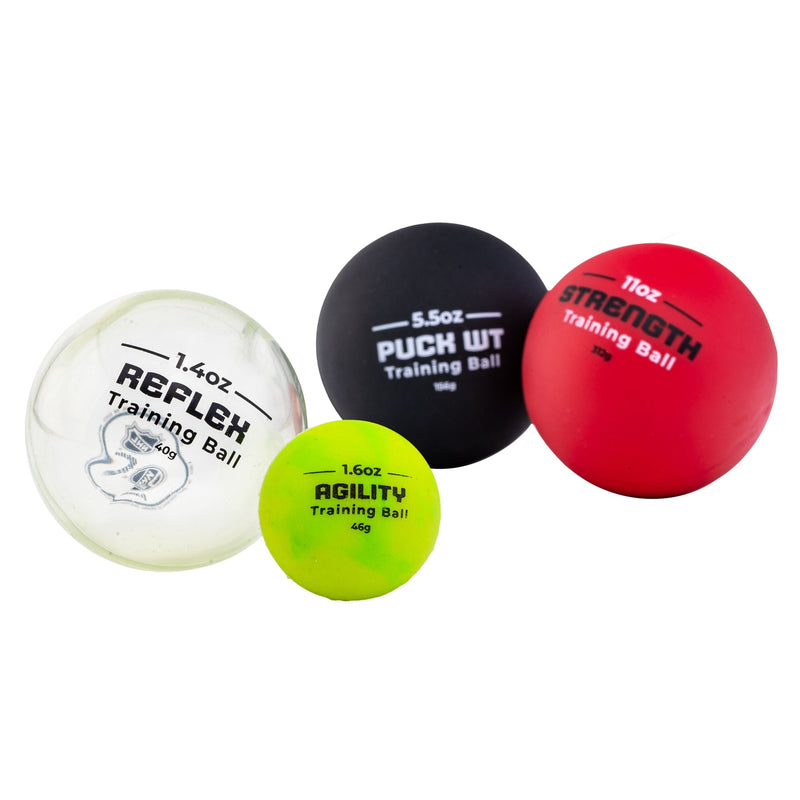 Franklin Deke/Dangle Hockey Training Balls Kit, 4-pk N5458
