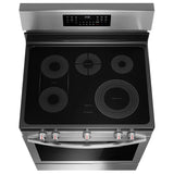 Gallery 30 in 5.3 cu ft. Stainless Steel Electric 5-Burner Range with Total Convection