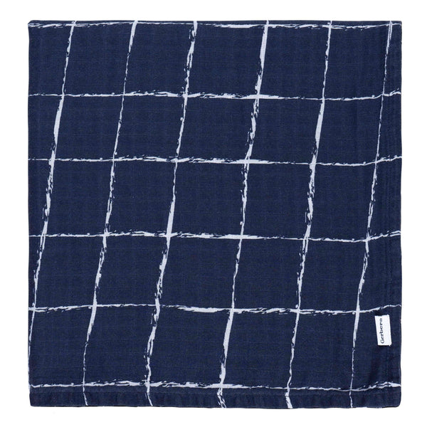 Childrenwear Coastal Calm Soft Cotton Muslin Baby Blanket, 2-pk A4088