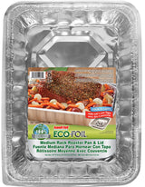 Handi-Foil Cook-N-Carry Medium Rack Aluminum Roaster Pan with Lid, 7.57-L