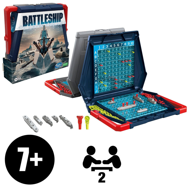 Games Battleship Classic Board Game, Strategy Game for Kids, Age 7+ T808