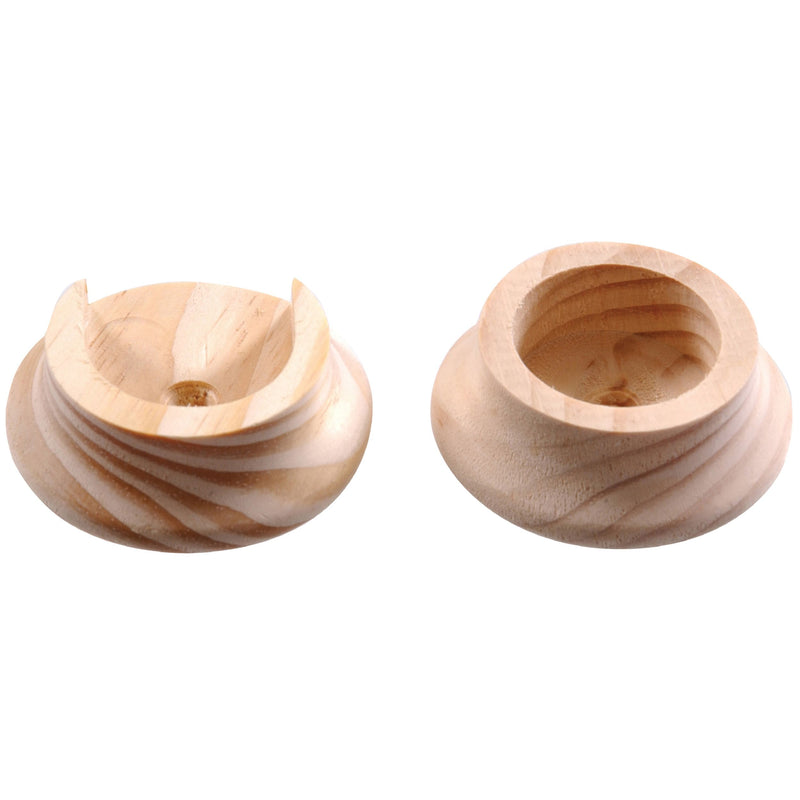 Wooden Pole Socket Set, 1-3/8-in W675
