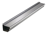 Smart Screen 20-ft Aluminum Gutter Guards, Metallic, 5-pk