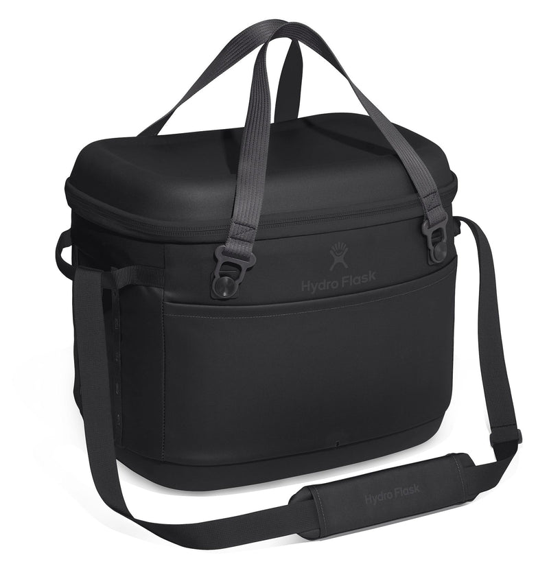 Carryout Compact Insulated Soft Cooler with Shoulder Strap, Black, 30 L H6476