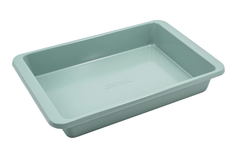 Oblong Cardamom Non-Stick Cake Pan with Handle, 9x13-in C1839