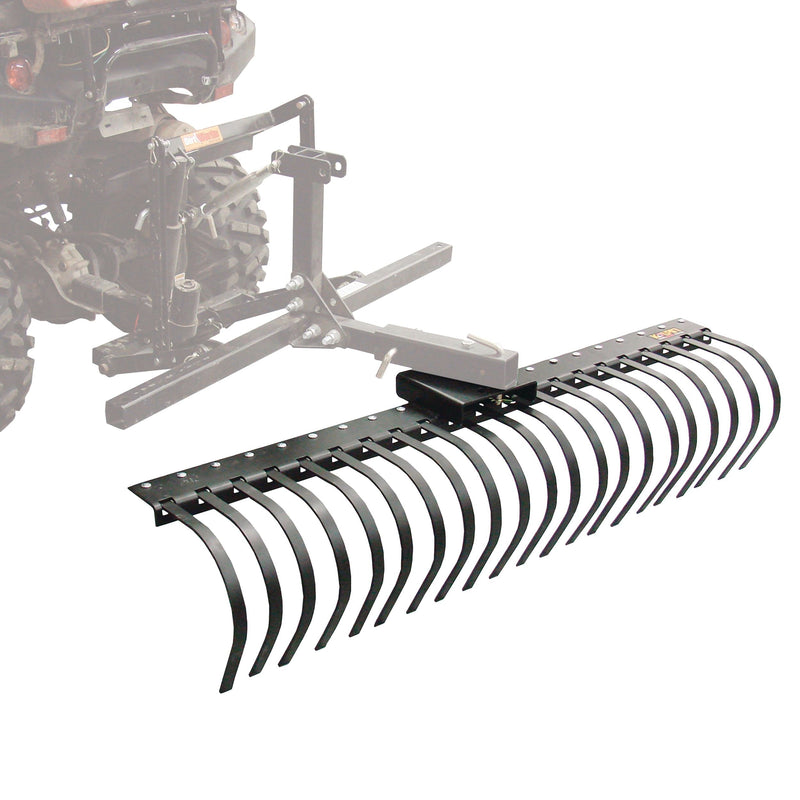 ATV/UTV Dirtworks Tool Attachment Landscape Rake, 60-in N7839