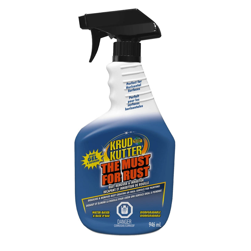Rust Remover Spray & Inhibitor, Water-Based, Biodegradable, 946-mL T6695