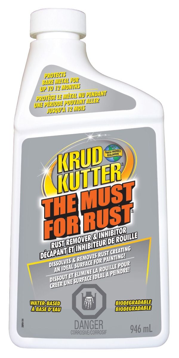 Water-Based Liquid Rust Remover & Inhibitor, Biodegradable, 946-mL Z8591