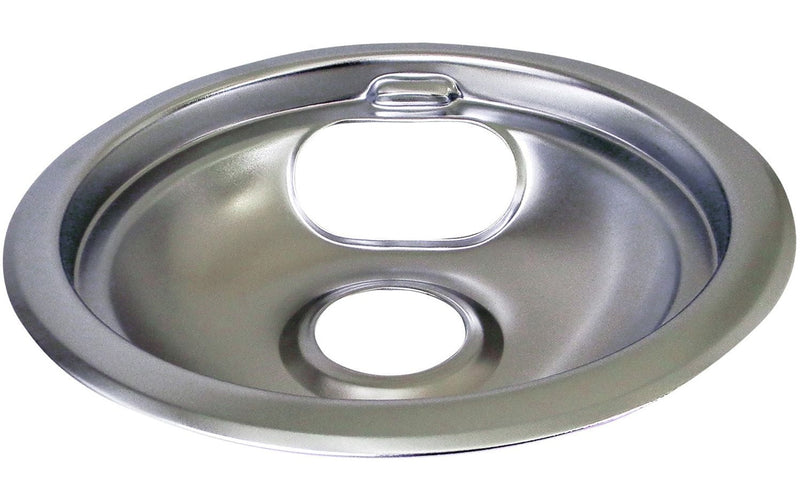 Chrome Drip Pan Shallow Draw, 6-in F2404