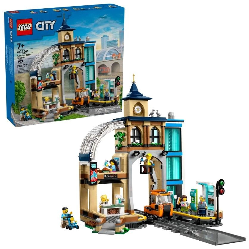 City Central Train Station - 60469, 752-pcs, Ages 7+