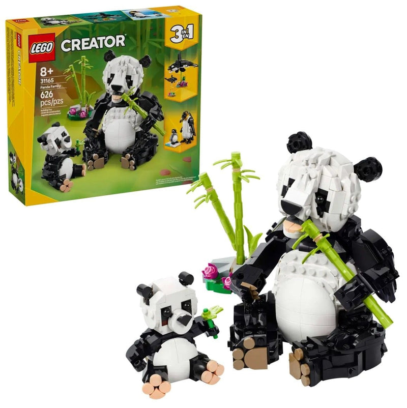 Creator Wild Animals: Panda Family - 31165, 626-pcs, Ages 8+ Z7734