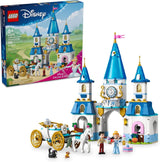 Cinderella's Castle & Horse Carriage - 43275, 596-pcs, Ages 6+