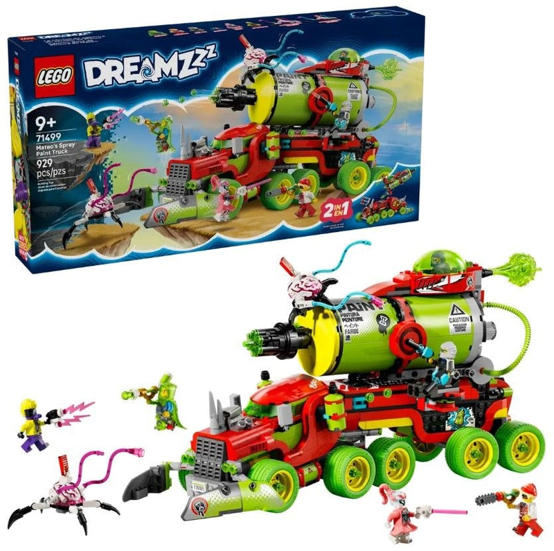 Mateo's Spray Paint Truck - 71499, 929-pcs, Ages 9+ X7927