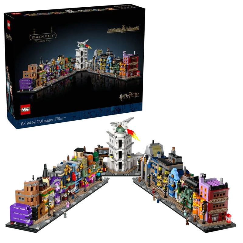 Diagon Alley Wizarding Shops - 76444, 2750-pcs, Ages 18+ B3496