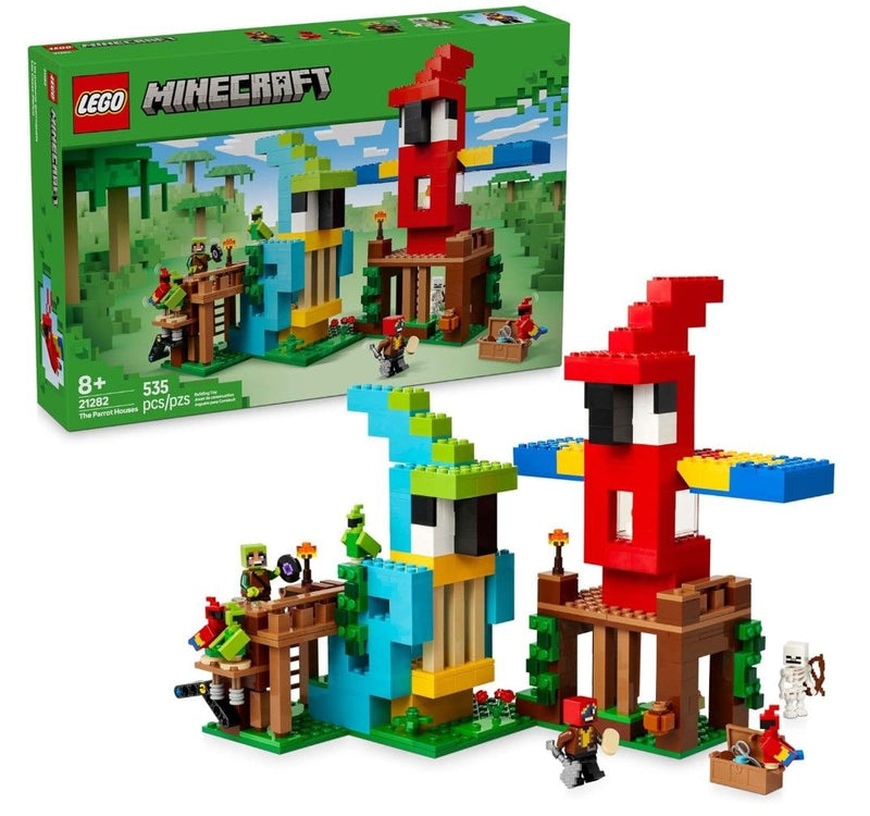 The Parrot Houses Building Toy - 21282, 535-pcs, Ages 8+ X1876