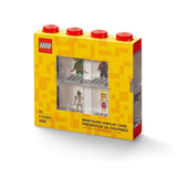 Minifigure 8-Figure Blue Display Case for Ages 5+