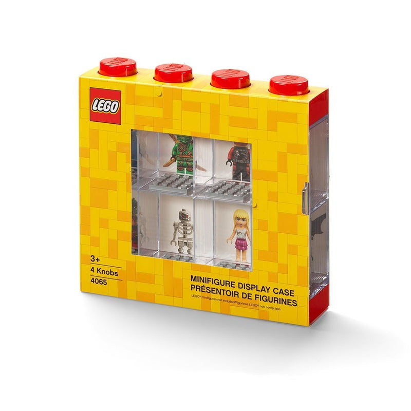 Minifigure 8-Figure Blue Display Case for Ages 5+ A7302