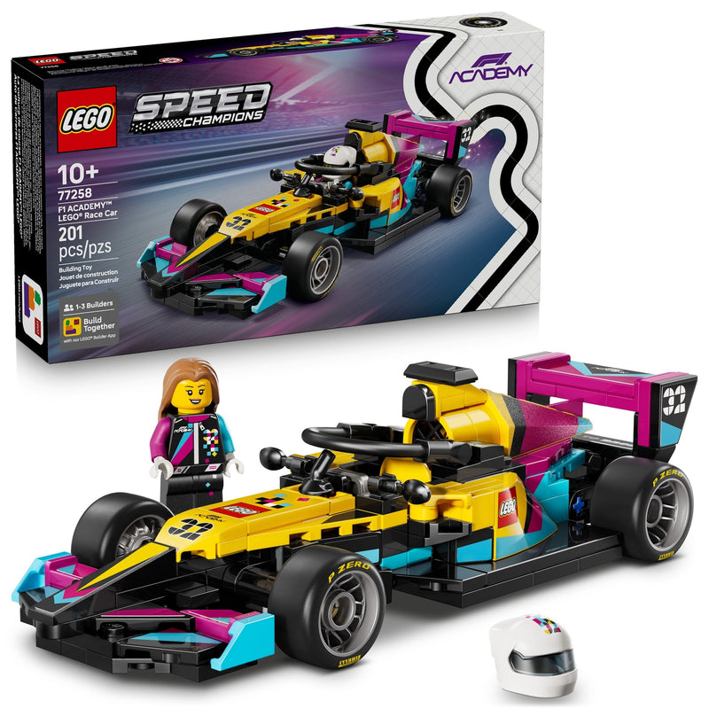 Speed Champions F1 ACADEMY Race Car - 77258, 201-pcs, Ages 10+ V1621