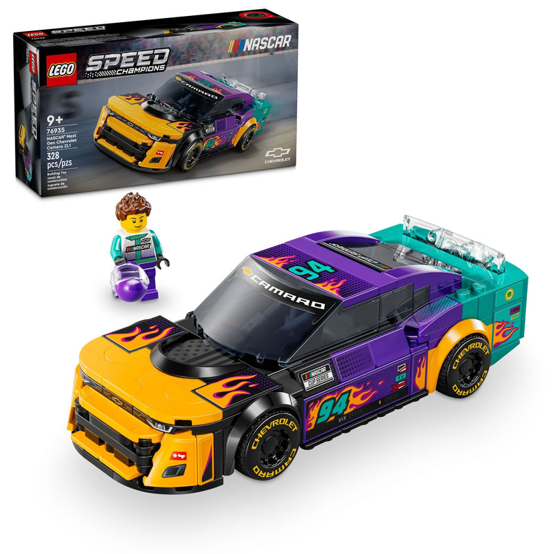 Speed Champions NASCAR Next Gen Camaro ZL1 - 76935, 328-pcs, Ages 9+ O1417