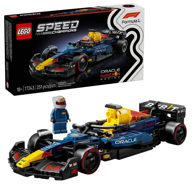 Speed Champions Oracle Red Bull Racing RB20 F1 Race Car - 77243, 251-pcs, Ages 18+ M8395