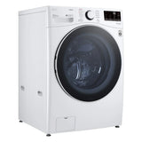 5.2 cu ft. White Front Load Steam Washer with ThinQ Technology and Wi-Fi Enabled