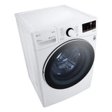 5.2 cu ft. White Front Load Steam Washer with ThinQ Technology and Wi-Fi Enabled