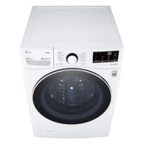5.2 cu ft. White Front Load Steam Washer with ThinQ Technology and Wi-Fi Enabled