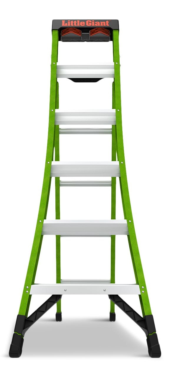 Ladders King Kombo 3-in-1 Grade 1AA Fiberglass Ladder, 6-ft to 10-ft, 375-lb, Model# 13906-305 J1598