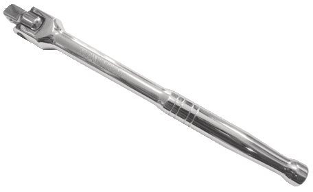 1/2-in Drive Breaker Bar, Nickel-Chrome Plating, 17-in