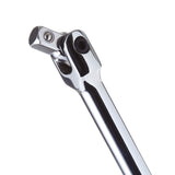 1/2-in Drive Flexhead Breaker Bar, Nickel-Chrome Plating, 24-in