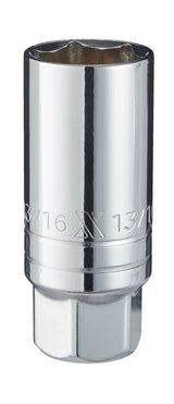 3/8-in Drive Magnetic Spark Plug Socket, 13/16-in